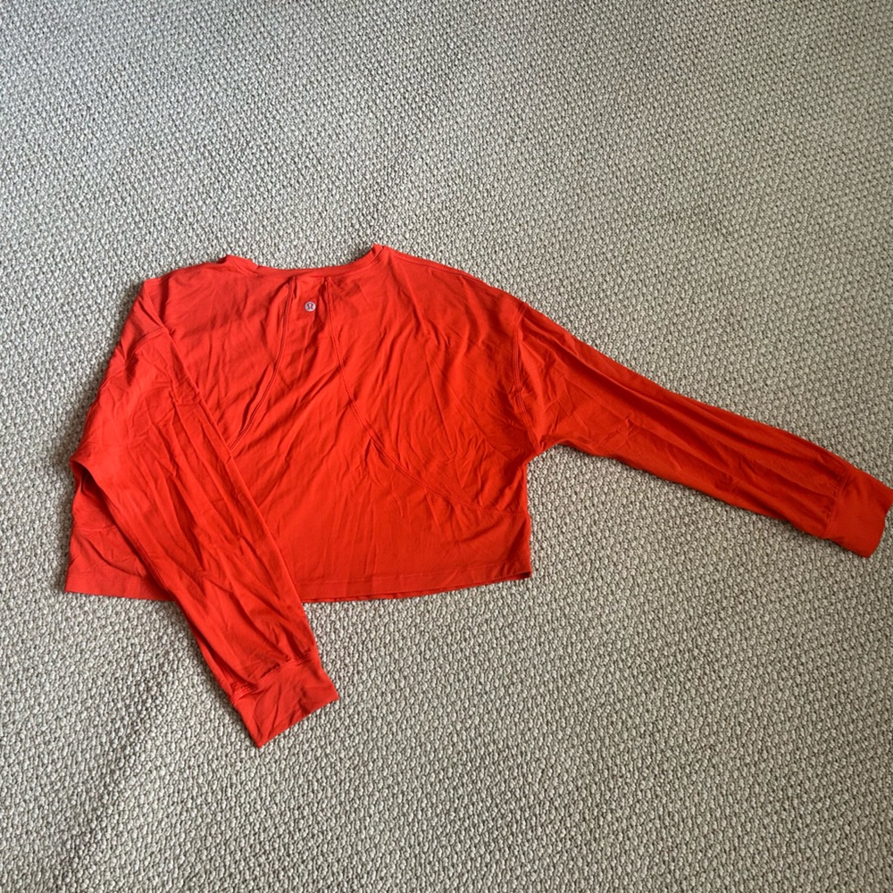 ❤️‍🔥 lululemon cropped long sleeve